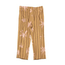 Helenamanzano Capri 3D Stripe Pants - Beige/Pink