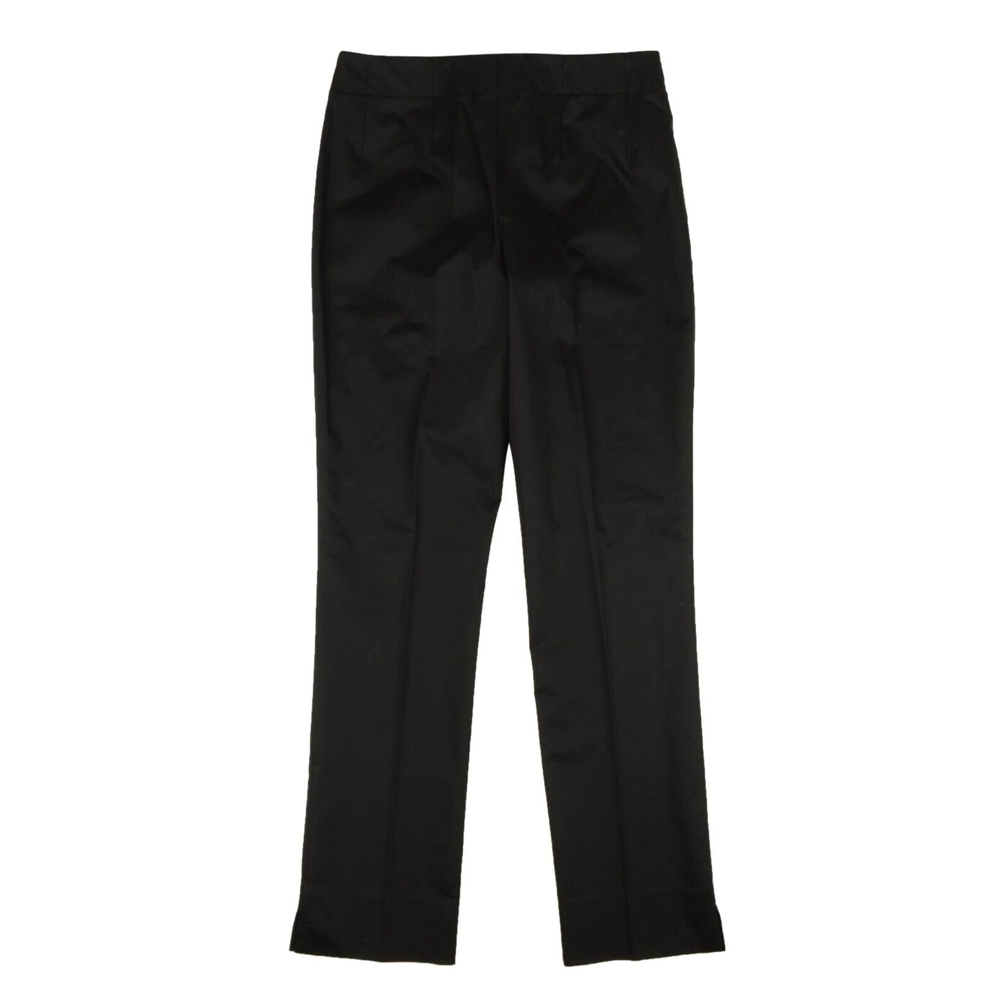 Incotex Flat Front Dress Pants - Black