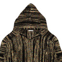 John Elliott Space Dye Poncho - Black/Multi
