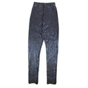 Palomo Sequined Beaded Leggings - Blue/Green