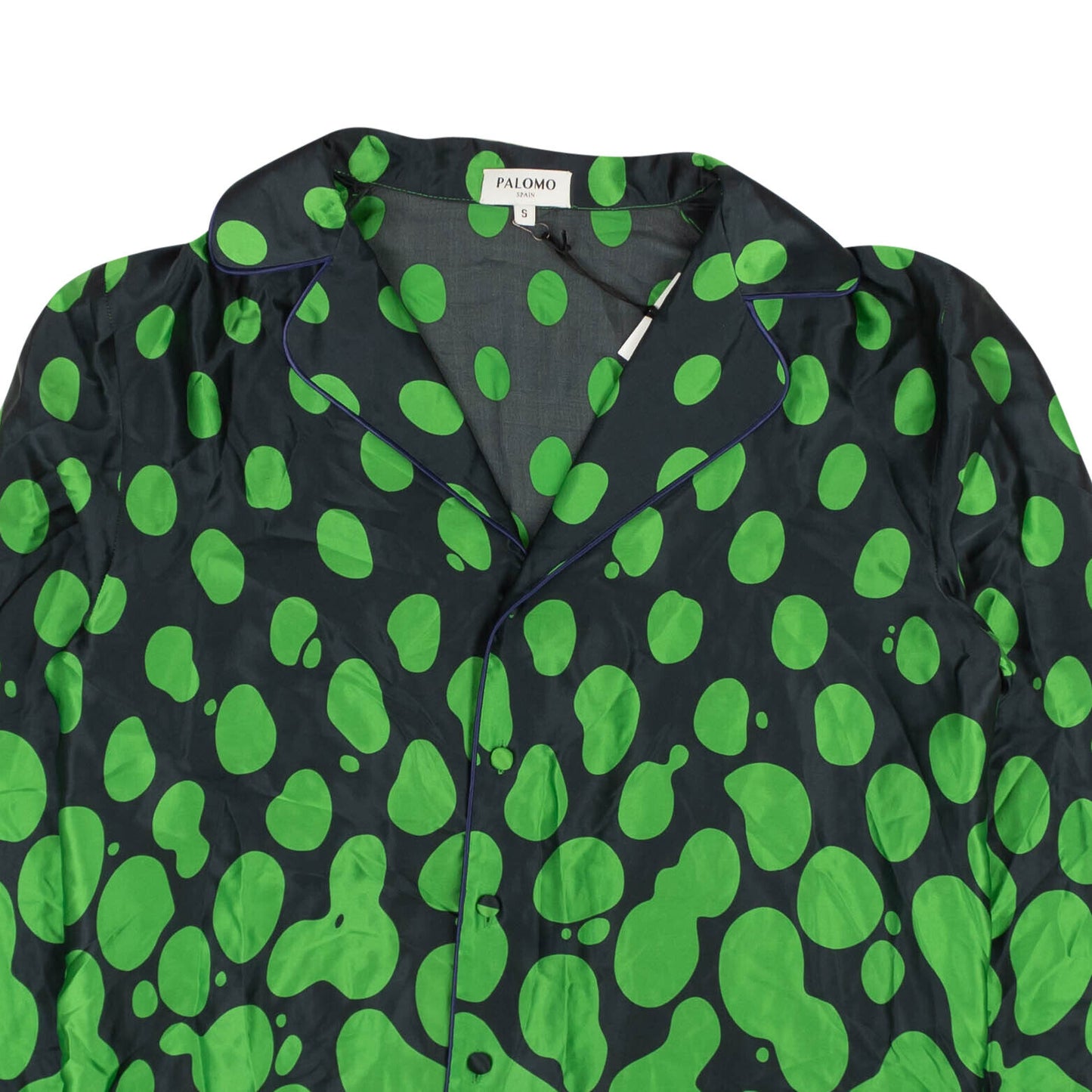 Palomo Mercury Silk Shirt - Green