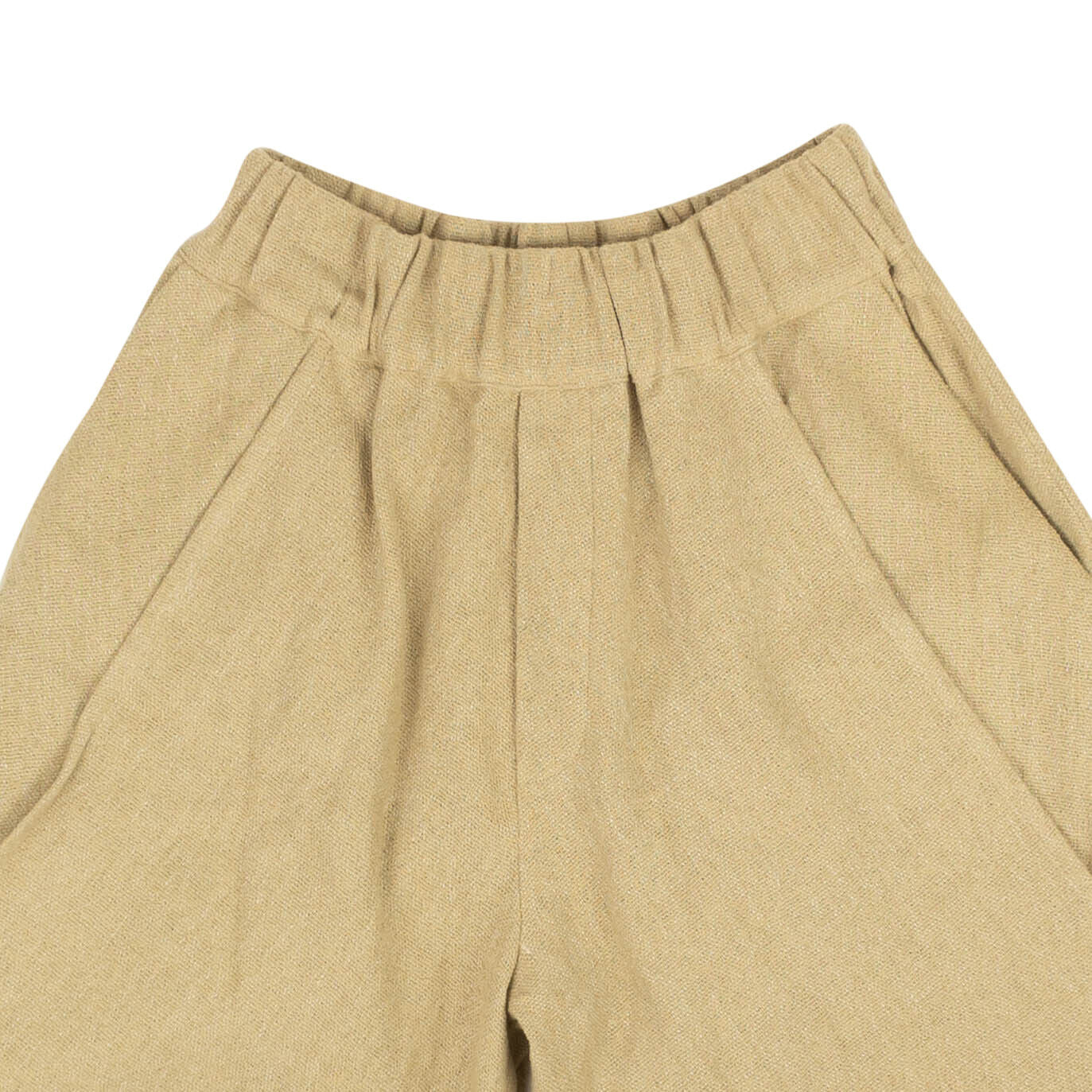 Palomo Linen Blend Shorts - Beige