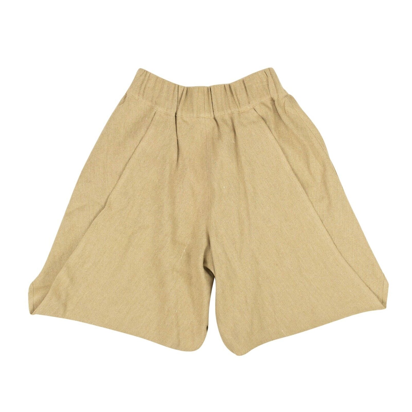 Palomo Linen Blend Shorts - Beige