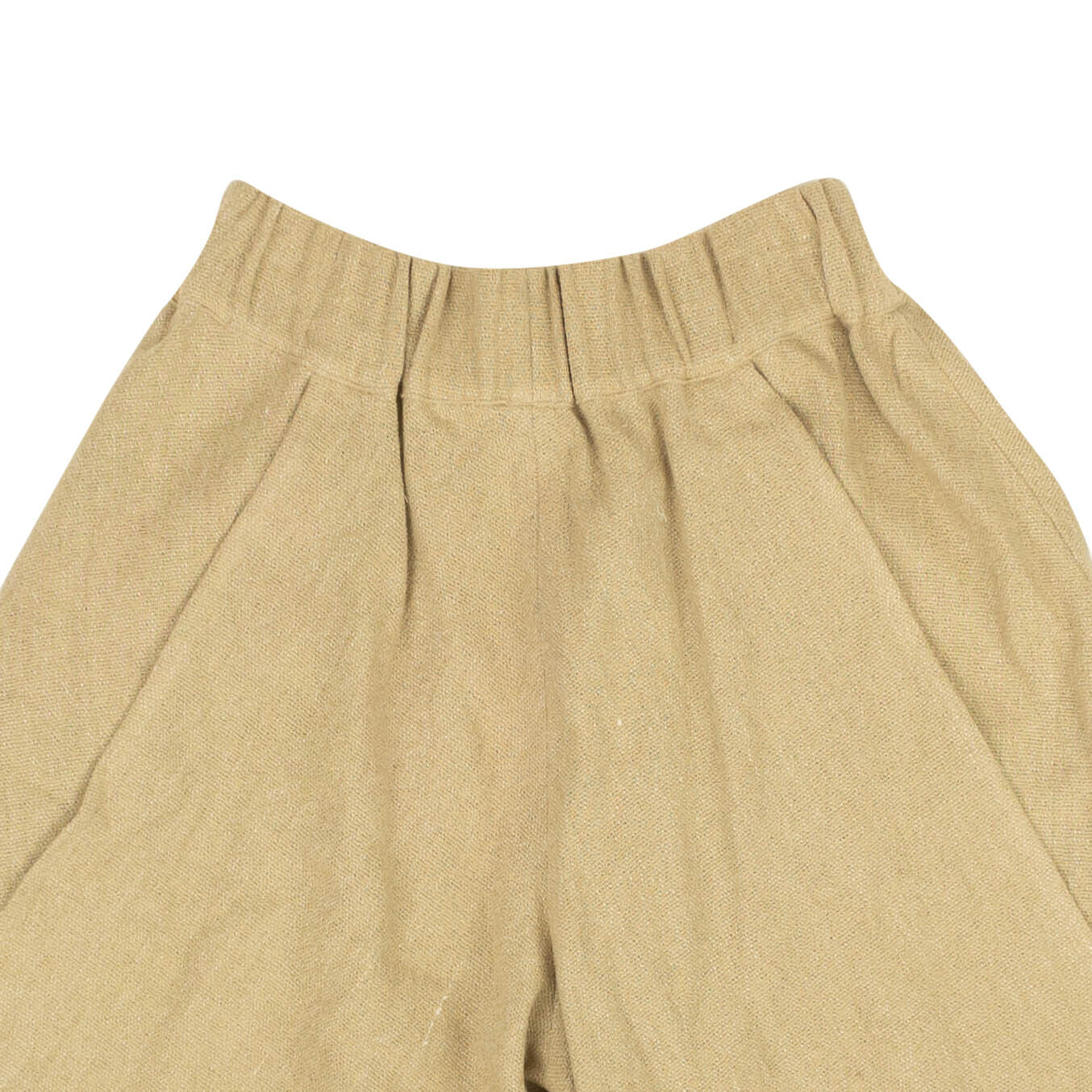 Palomo Linen Blend Shorts - Beige