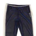 Anna Sui Side Stripe Sheer Leggings - Blue