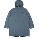 X Kenny Scharf Blue Fishtail Parka Jacket