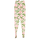 Pink Rose Velour Leggings
