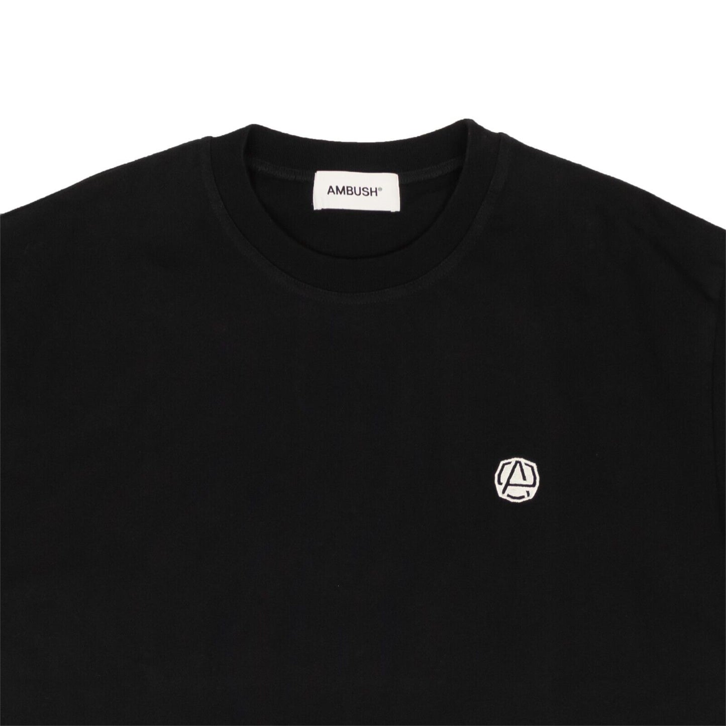 Ambush Emblem Basic Short Sleeve T-Shirt - Black