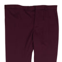 Plum Oversized Waist Trousers
