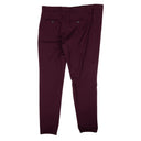 Plum Oversized Waist Trousers