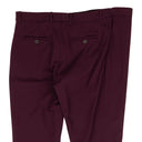 Plum Oversized Waist Trousers