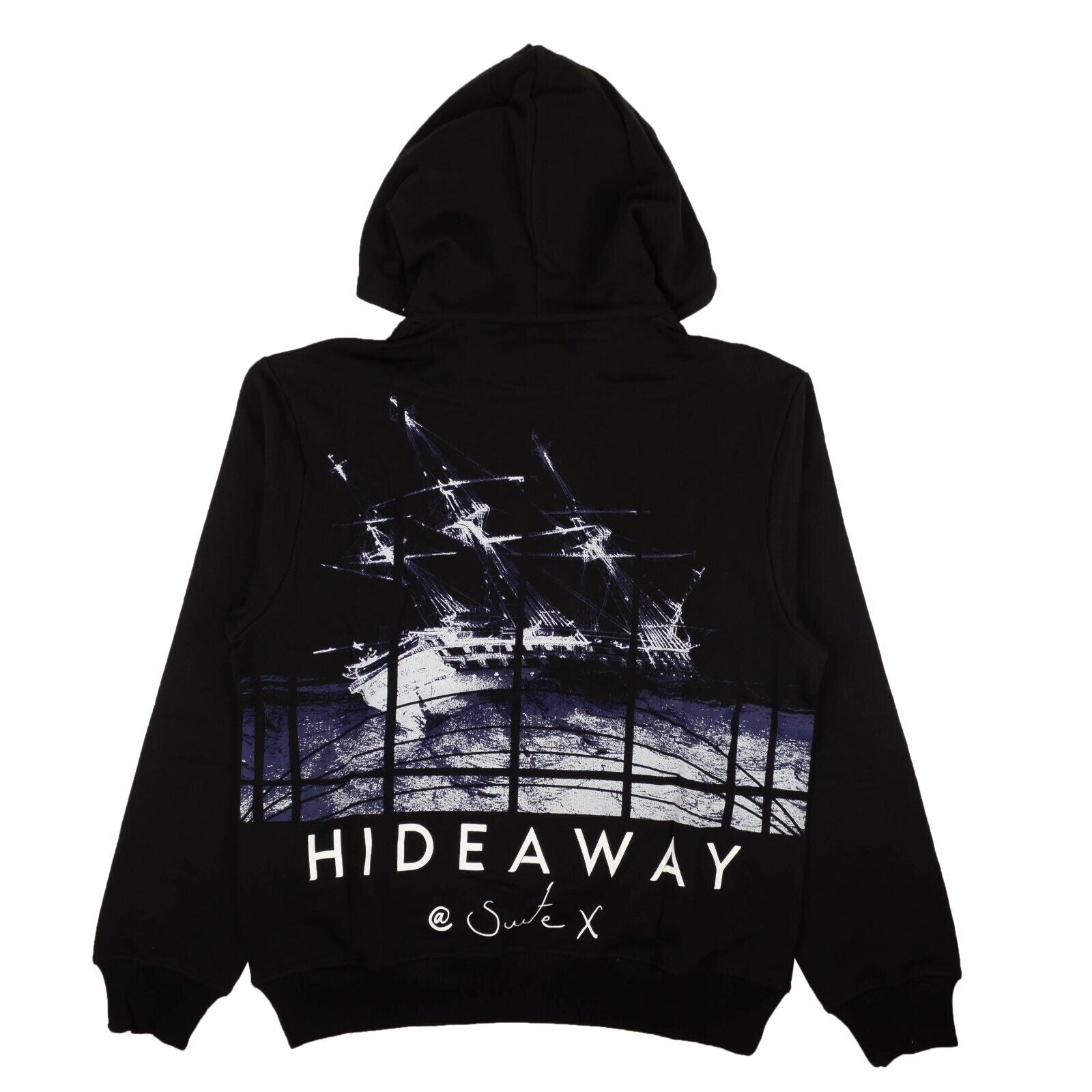 Hideaway Porto Cervo Hoodie - Black