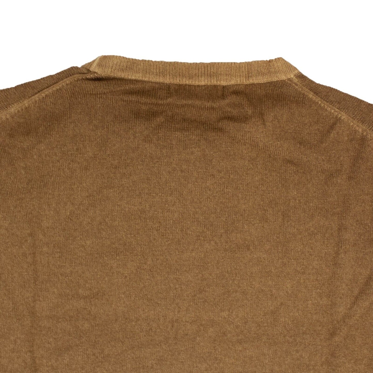 President'S Crew Neck Wool & Cashmere - Camel