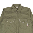 Grey Klopman Flame Retardent Button Down Overshirt