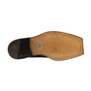 Ion Leather Slip Ons Shoes - Black