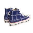J.W. Anderson X Converse 70 Hi Grid Twilight Sneakers - Blue