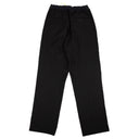 Name Layered Waist Easy Wool Trousers - Black/Blue
