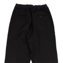 Name Layered Waist Easy Wool Trousers - Black/Blue