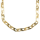 Gold Metal Sling Snap Necklace