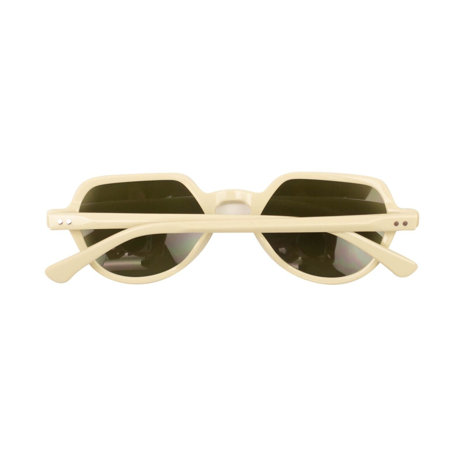 Dries Van Noten X Linda Farrow Vintage Sunglasses - Ivory/Khaki