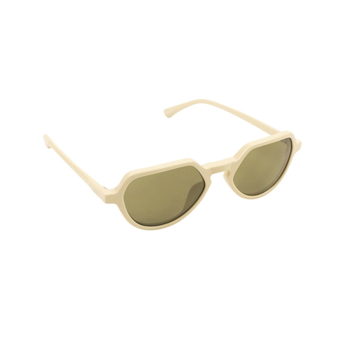 Dries Van Noten X Linda Farrow Vintage Sunglasses - Ivory/Khaki