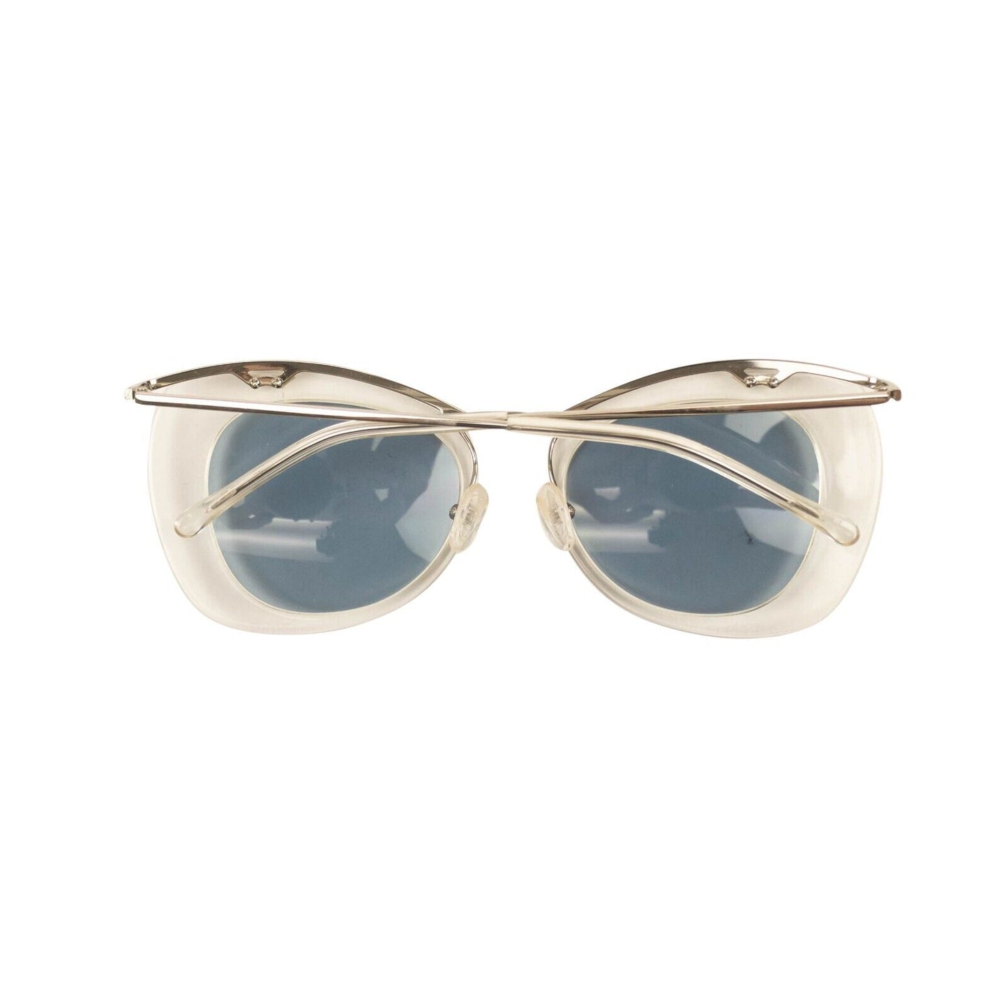 Dries Van Noten X Linda Farrow Vintage Sunglasses - Ivory/Khaki