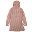 Marni Women's Beige And Red Nylon Zip-Up Checked Jacket