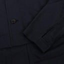 Marni Women's Navy Blue Collared Button Down Jacket