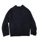 Marni Women's Navy Blue Collared Button Down Jacket