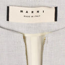 Marni Zip Linen Woven Jacket - Gray