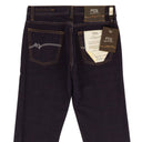 Pantaloni Torino Plaid Italian Selected Denim Jeans - Purple