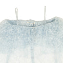 Rodarte Floral Tulle Long Sleeve Off Shoulder Blouse - Blue