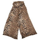 Rodarte Leopard Print Silk Ruffled Pants - Brown