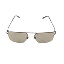 Reine Olga Olga Masao Square Wire Sunglasses - Black
