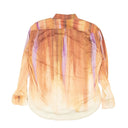 Samuel Gui Yang Brush Oversize Point Shirt - Orange/Multi