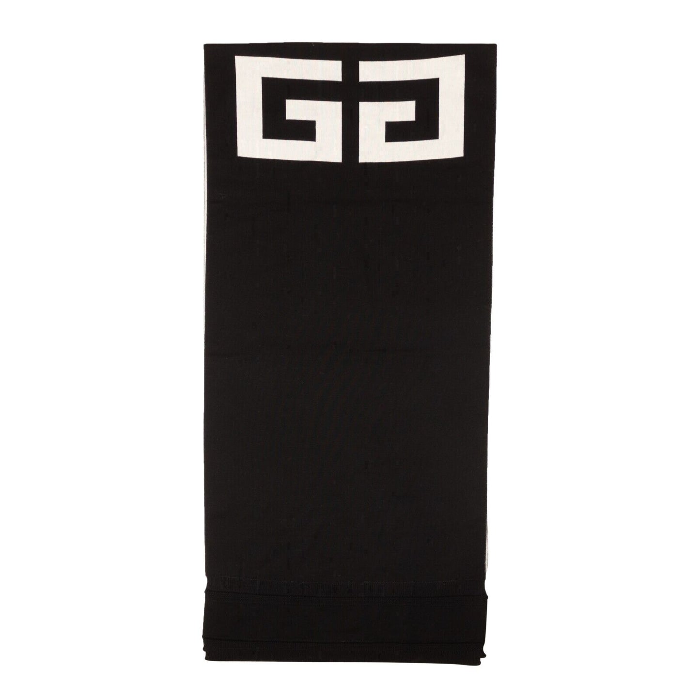 Givenchy 4G Wool Scarf - Black/White