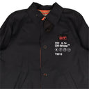 Off-White C/O Virgil Abloh Ow Allover Degrade Flan Shirt - Blue/Black