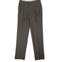 Charcoal Gray Wool Blend Dress Pants