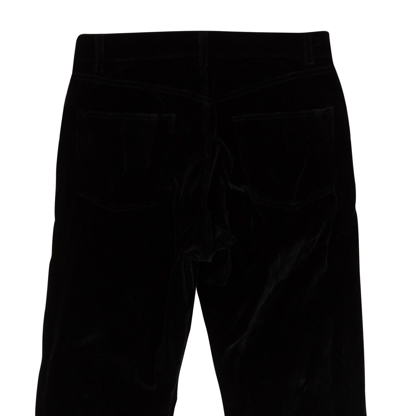 Unravel Project X Baggy Boy Velvet Wide Leg Pants - Black