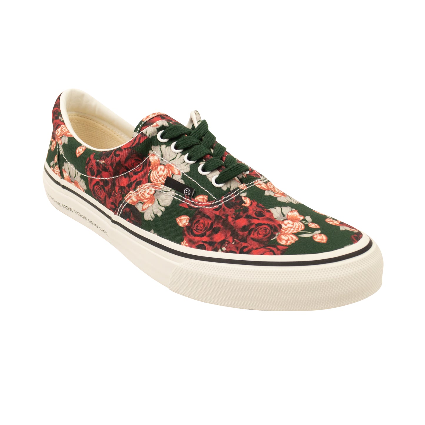 Undercover Floral Print Sneakers - Green