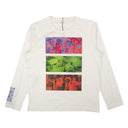 MCQ Fa-5 Dance Optical White T-Shirt - White/Multi