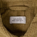 Saturdays Nyc Magnus Heavy Cord L/S Shirt - Khaki