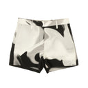 Off-White C/O Virgil Abloh Liquid Melt Mini Shorts - Black/Gray