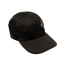 X Kenny Scharf Black Satin CD Applique Cap