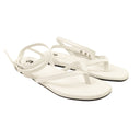 Off-White C/O Virgil Abloh Zip Tie Flat Sandal - White