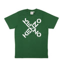 Green Big X Logo Short Sleeve T-Shirt