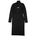 Ambush Double Breasted Wool Blazer - Black/Gray