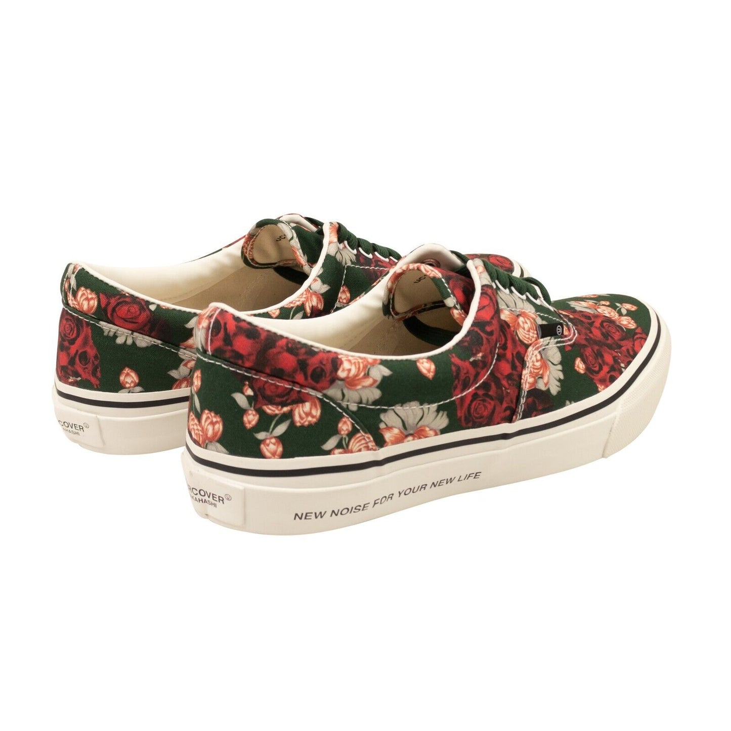 Undercover Floral Print Sneakers - Green