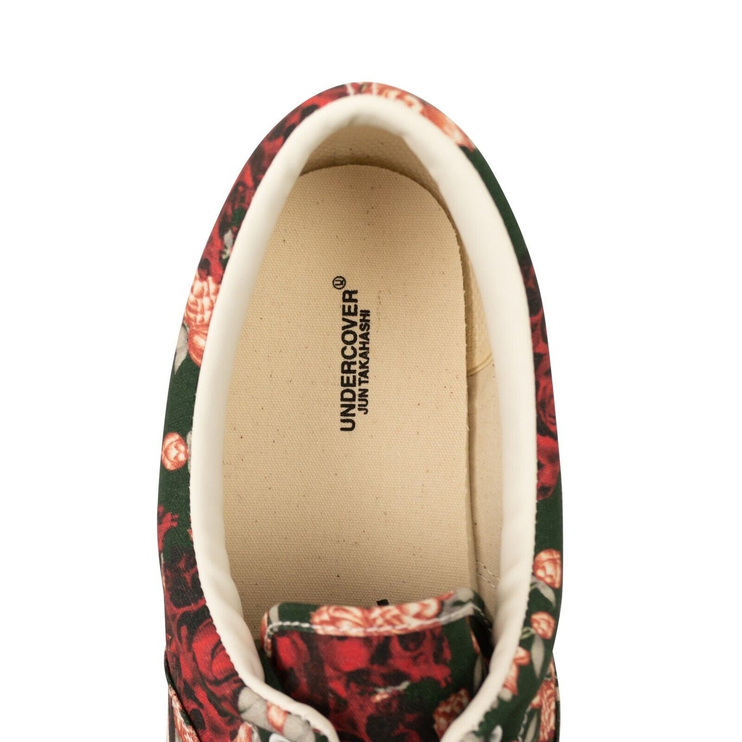 Undercover Floral Print Sneakers - Green