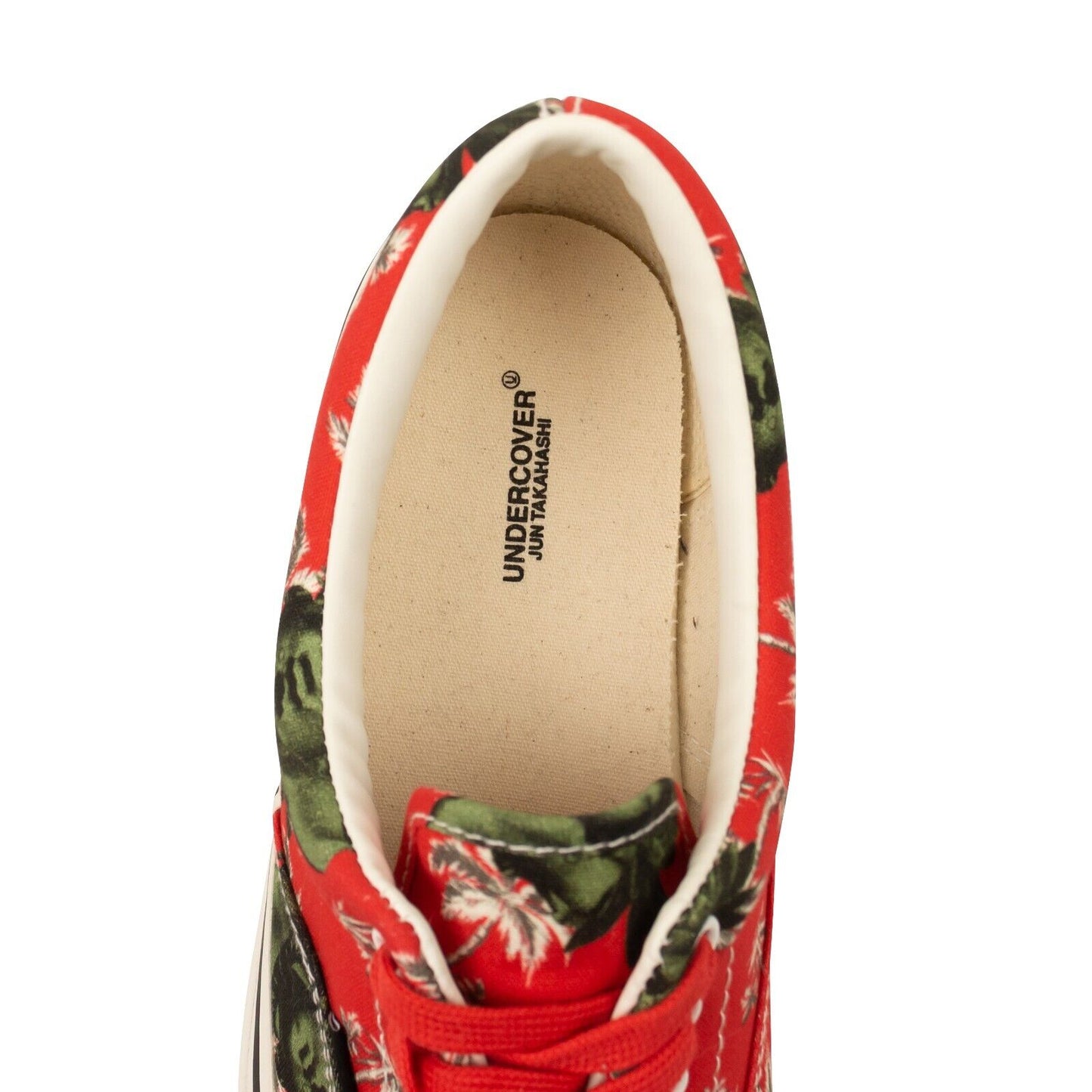 Undercover Face Print Sneakers - Red